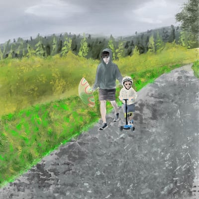 Walk in the Rain — Digital, 2021
