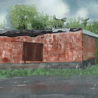 Wooden Door — Digital, 2021