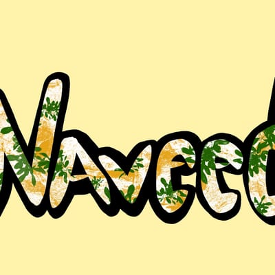 Naveed Name Art — Digital, 2021